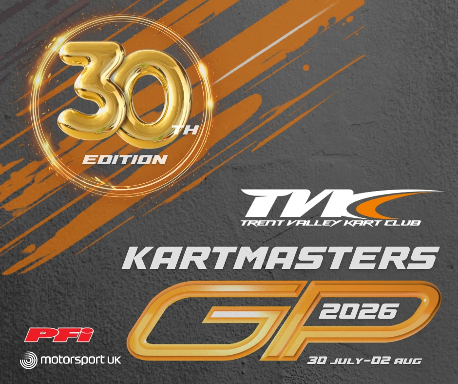 Kartmasters GP 2026 — 30th Edition, 30 July – 02 August